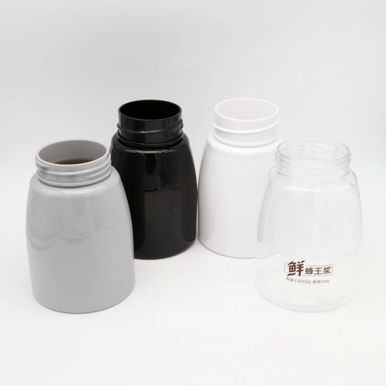 370ml PET Supplement Bottle With PP Mushroom Lid | INTY factory